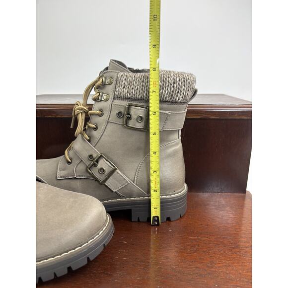 Cliffs By White Mountain Marlee Womens Ankle Boot Stone Size 8.5 W - Picture 11 of 16